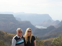 Marion, Romane South Africa 2014 (41 of 80) : Blyde canyion 3 rondavels, Marion visit